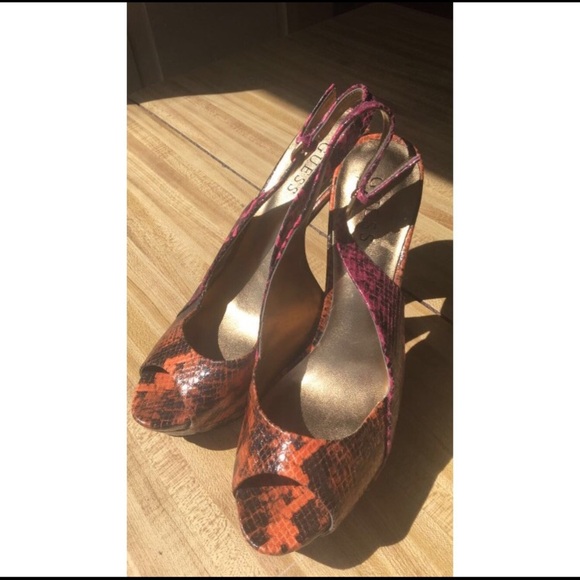 Guess Shoes - Guess sling back heels!